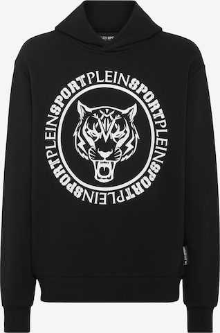 Plein Sport Sweatshirt 'Carbon Tiger' in Black: front