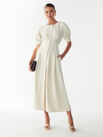 Willa Dress 'Bea' in Beige: front