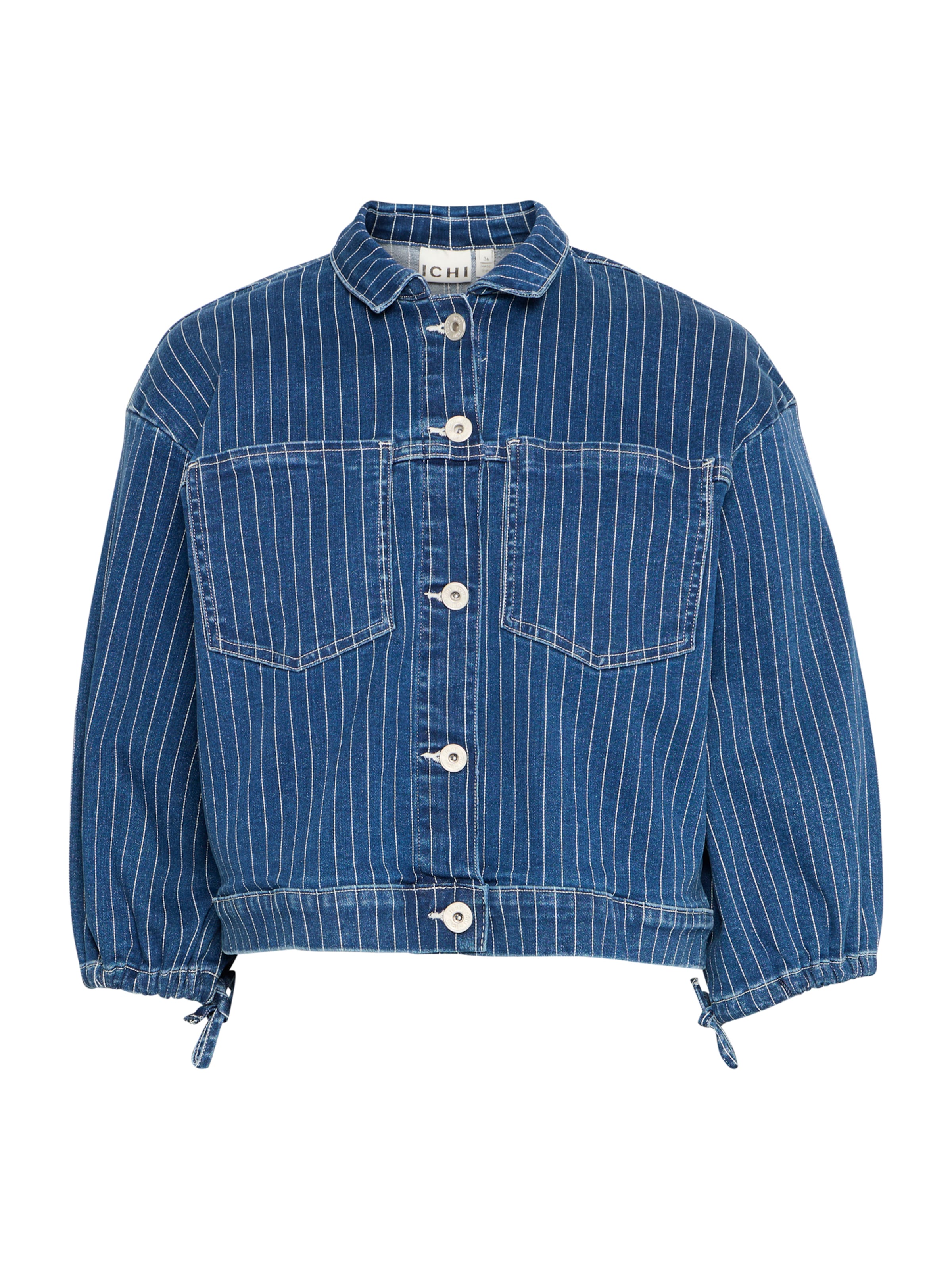 ICHI - Chaqueta de entretiempo 'IHCILK' en azul: frente