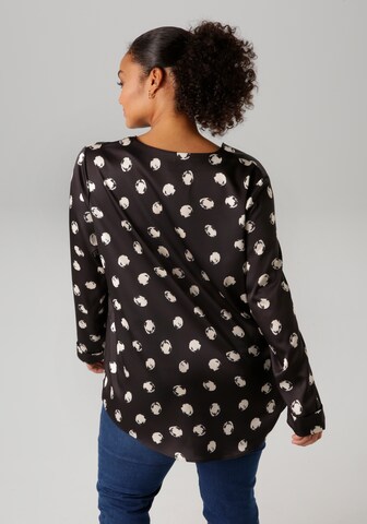 Aniston Bluse in Schwarz