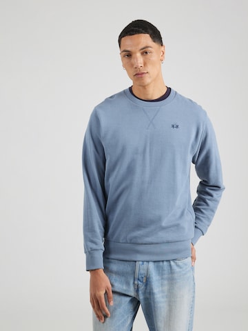 La Martina Μπλούζα φούτερ σε μπλε: μπροστά