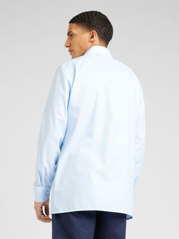 OLYMP - Ajuste regular Camisa de negocios en azul