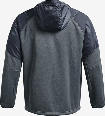 UNDER ARMOUR Athletic Zip-Up Hoodie in Grey