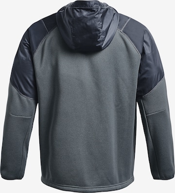 UNDER ARMOUR Sports sweat jacket in Grey