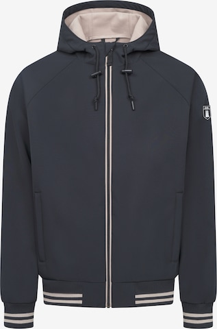 Derbe Funktionjacke 'Helgoby' in Schwarz: Vorderseite