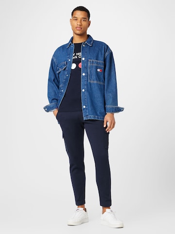 Tommy Jeans Φθινοπωρινό και ανοιξιάτικο μπουφάν 'Worker' σε μπλε
