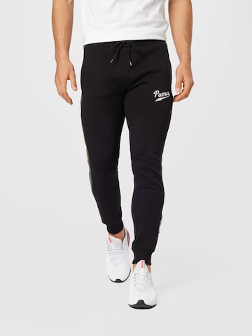 PUMA Tapered Hose 'Team T7' in Schwarz: predná strana