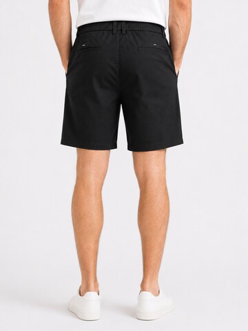 ALLTHEMEN Regular Pants 'Laune' in Black