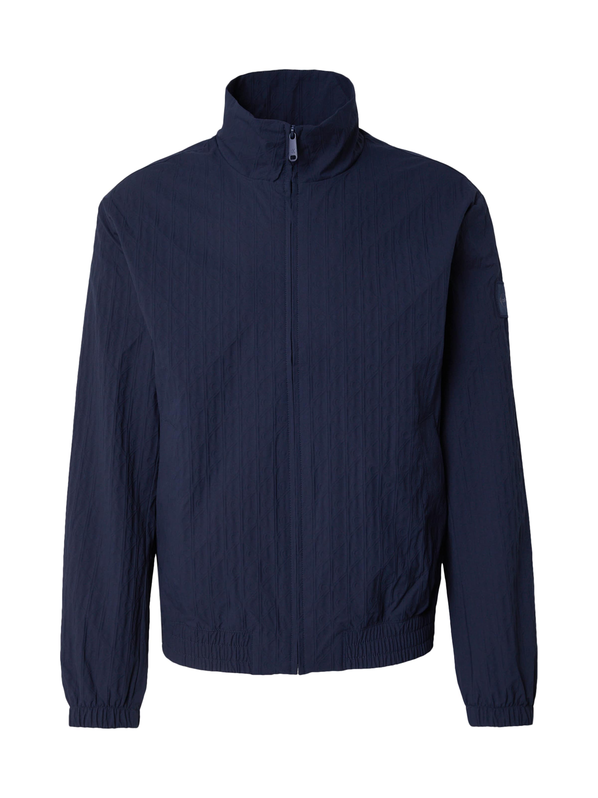 Calvin Klein Jeans Átmeneti dzseki - kék: elől