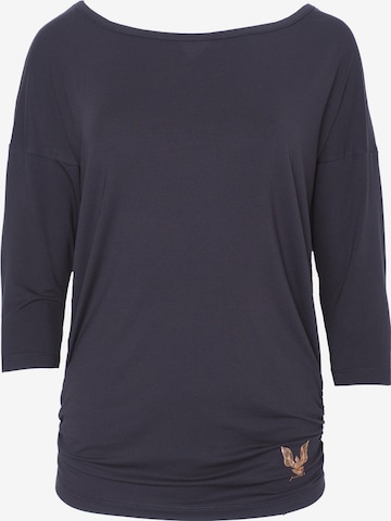 Kismet Yogastyle Athletic Sweatshirt in Grey: front