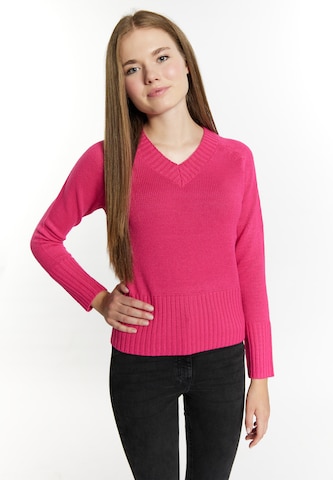 MYMO Pullover 'Blonda' in Pink: predná strana