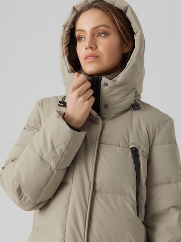 VERO MODA Winter Coat 'SULA' in Grey