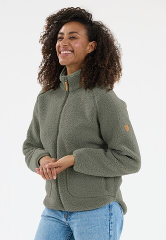 Whistler Fleece Jacket 'Pioneer' in Green: front