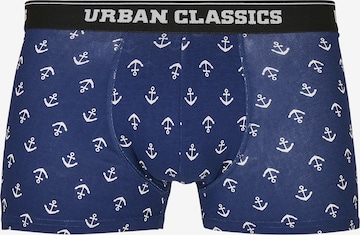 Urban Classics Boxershorts in Blau