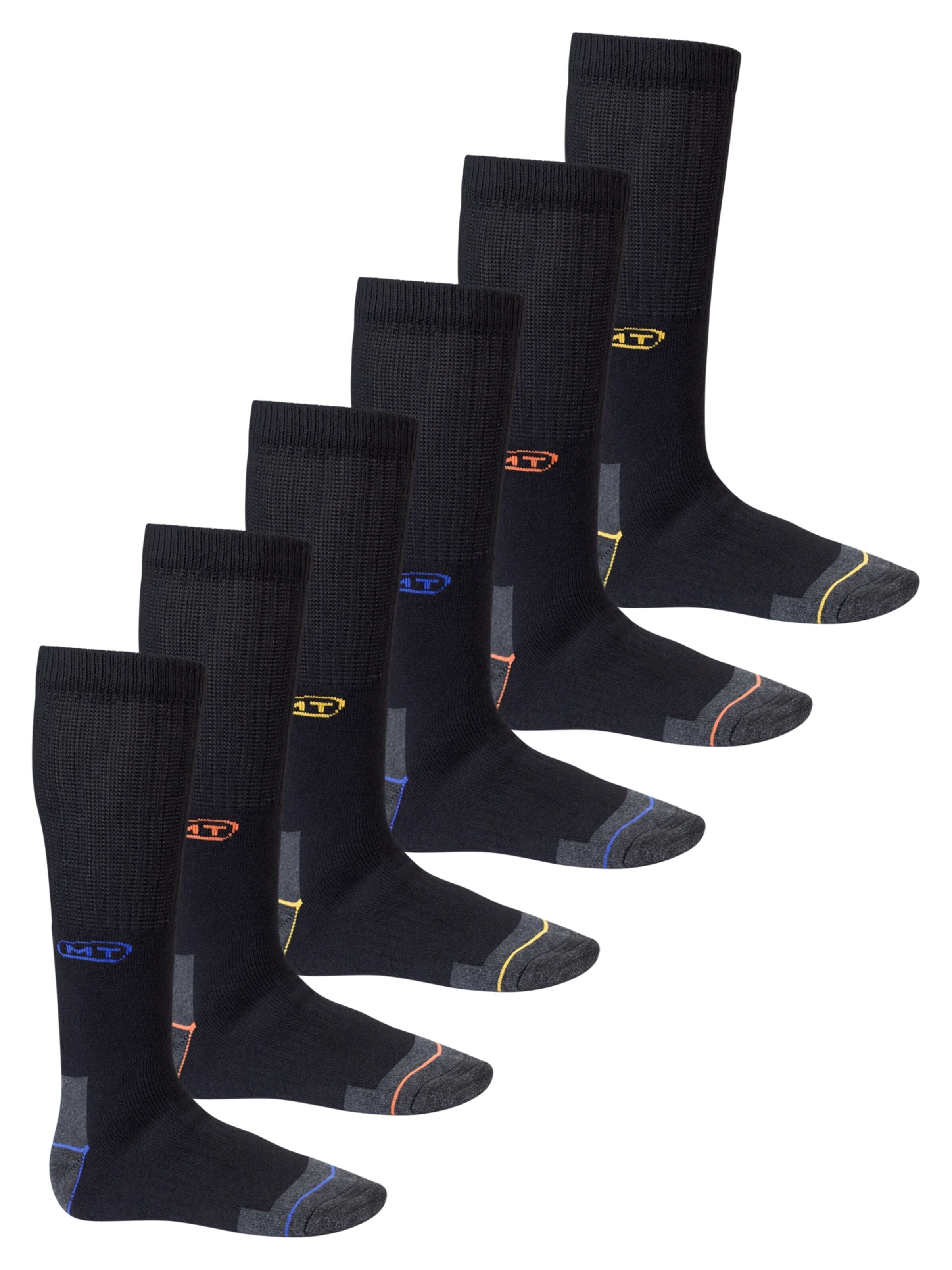 MT Knee High Socks 'Workwear' in Mixed colors: front