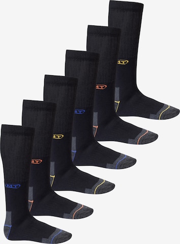 MT Knee High Socks 'Workwear' in Mixed colors: front