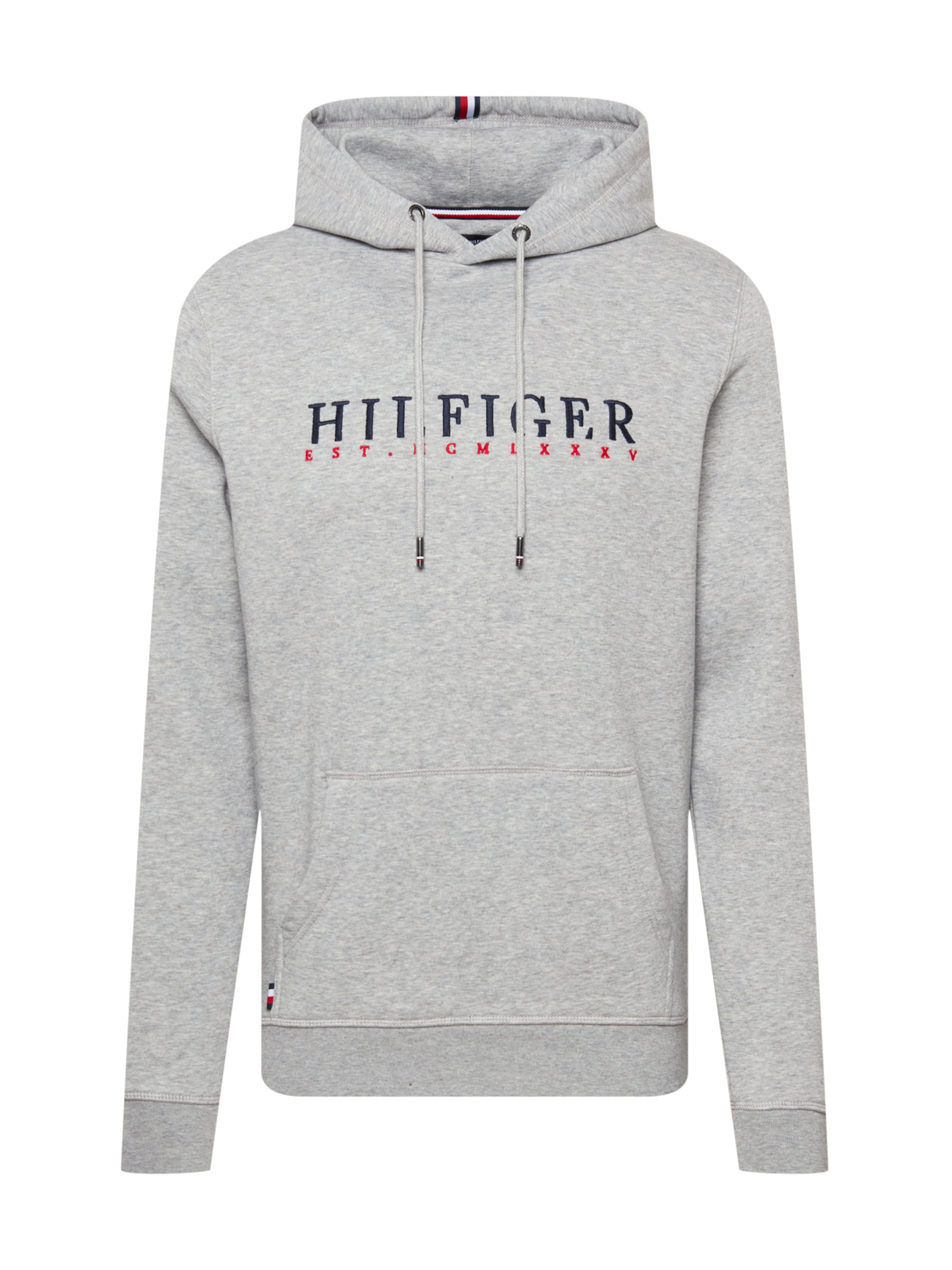 tommy hilfiger hoodie rood heren