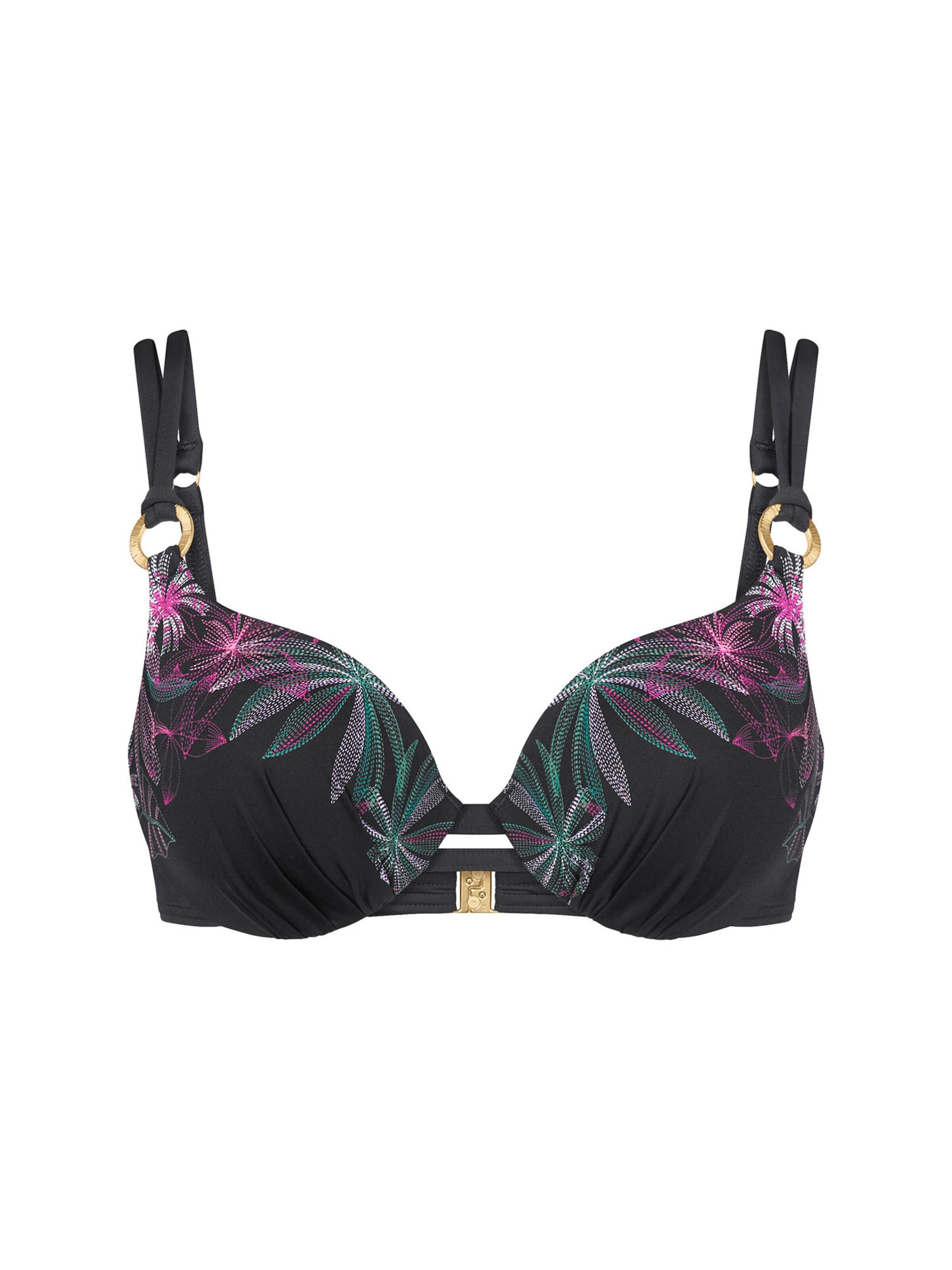TRIUMPH Bügel-Bikini-Top ' Red Label Summer Tropics ' in Mischfarben: Vorderseite