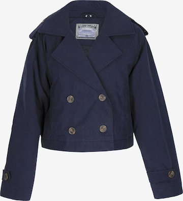 Veste mi-saison DreiMaster Vintage en bleu : devant