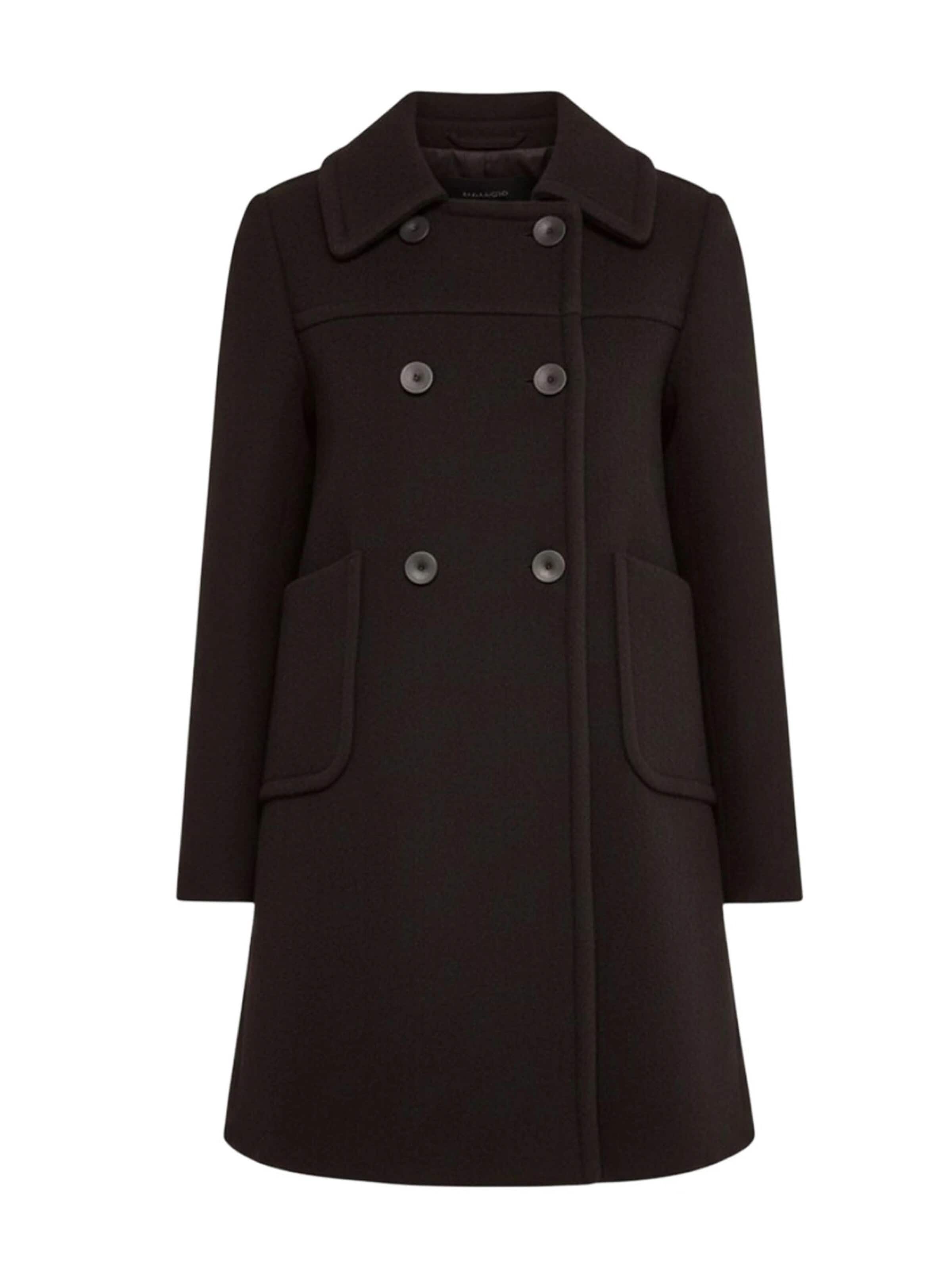Il Lanificio Winter coat in Brown: front