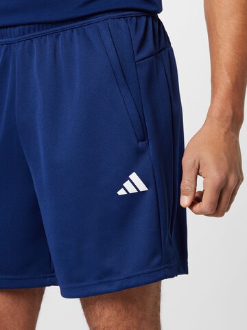 ADIDAS PERFORMANCEregular Sportske hlače 'Train Essentials All Set' - plava boja