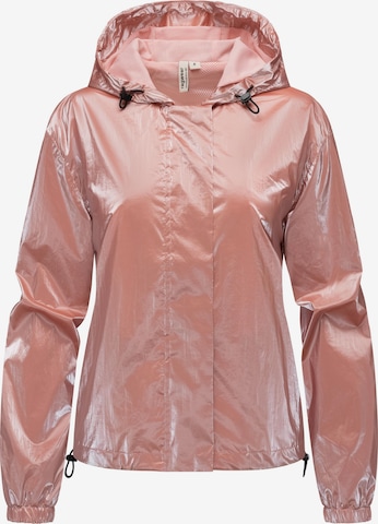 rožinė Ragwear Demisezoninė striukė 'Cezanna': priekis