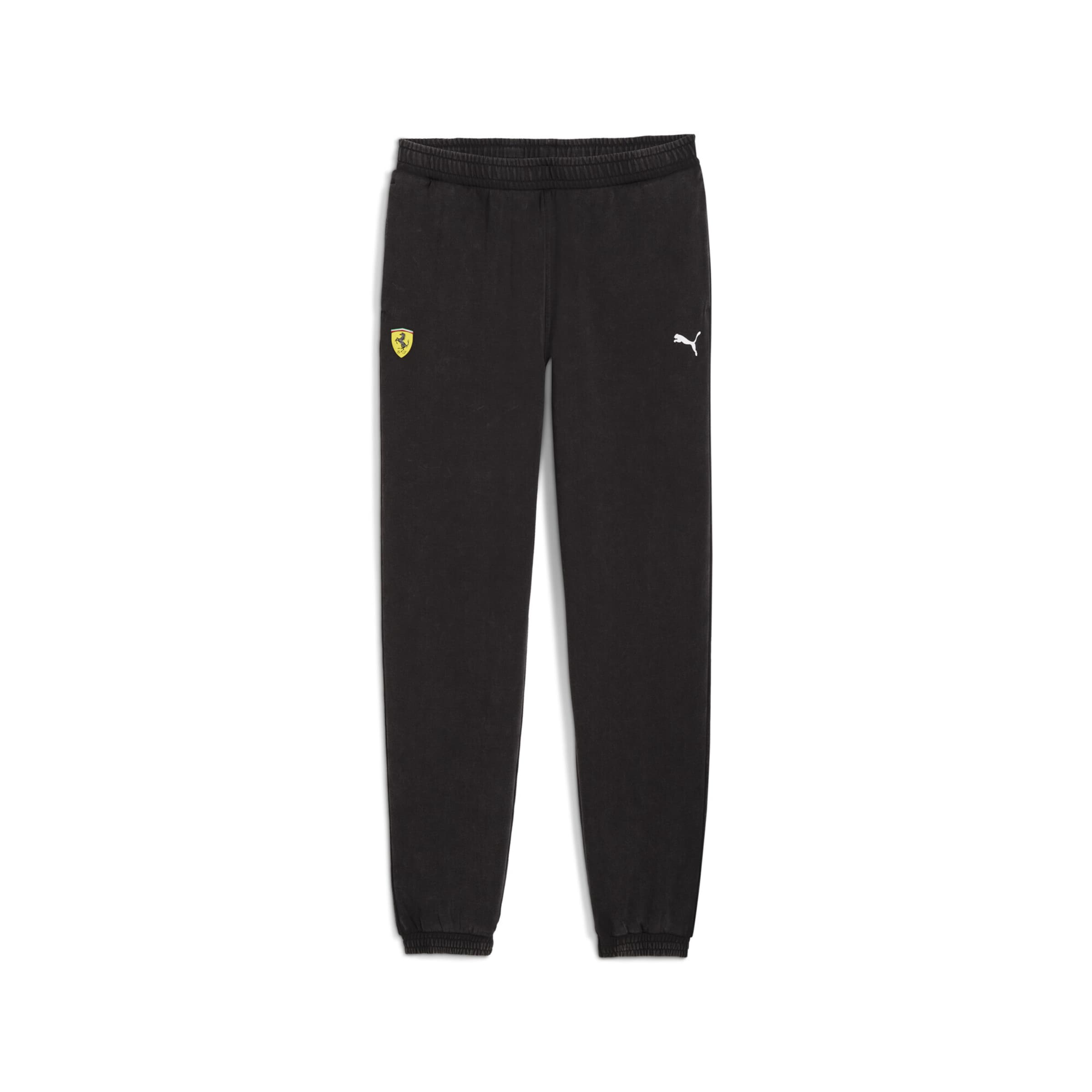 PUMA Regular Sportbroek 'Scuderia Ferrari' in Zwart: voorkant