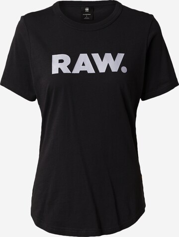 T-shirt G-Star RAW en noir : devant