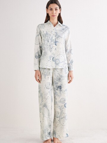 INTIMISSIMI Pyjama in Weiß: Vorderseite