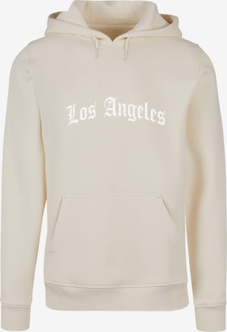 Sweat-shirt 'Los Angeles' MT Men en beige : devant
