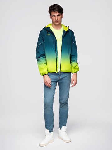 Ombre Between-season jacket in Yellow