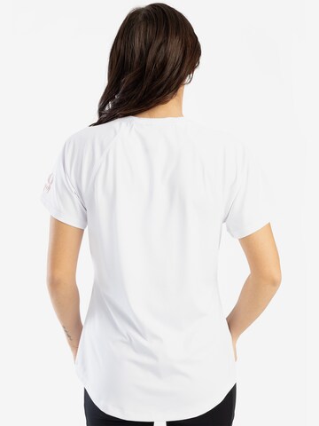 T-shirt fonctionnel Spyder en blanc