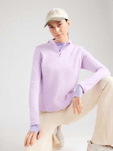 4F Спортен пуловер в лилав: отпред