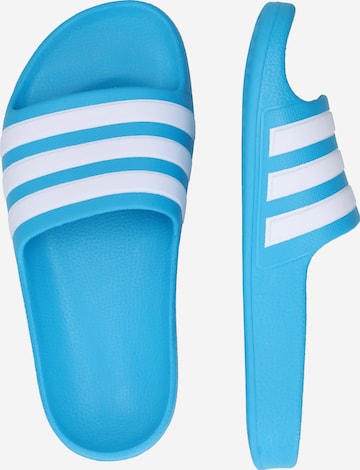 mėlyna ADIDAS SPORTSWEAR Sandalai / maudymosi batai 'Adilette Aqua'