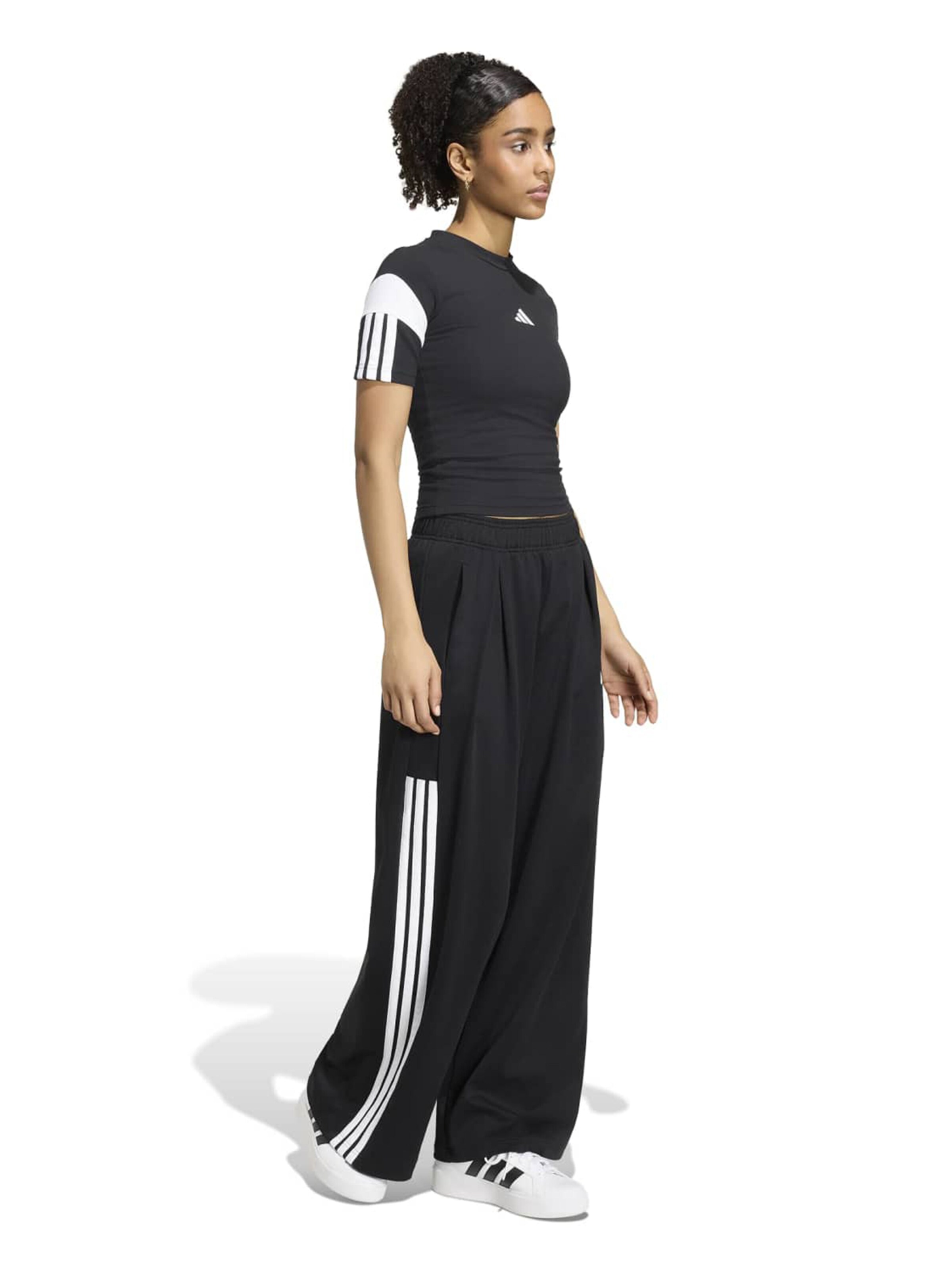 ADIDAS SPORTSWEARTehnička sportska majica 'TIRO' - crna boja