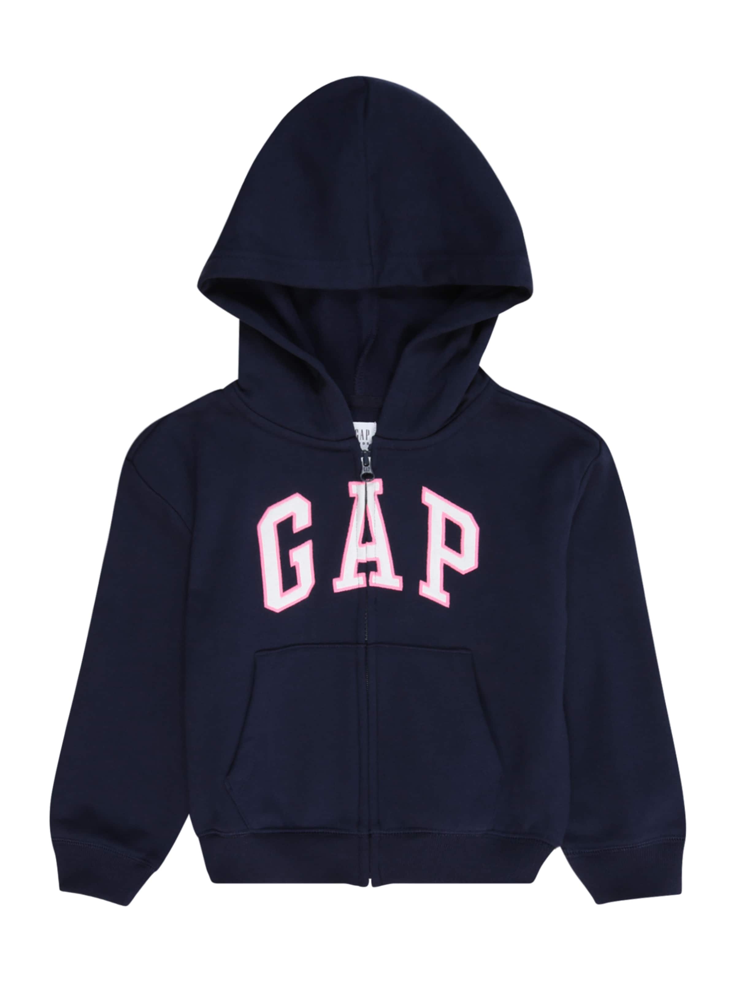 GAP - Casaco em moletão 'HERITAGE' em azul: frente