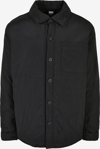 Urban Classics Between-season jacket in Black: front