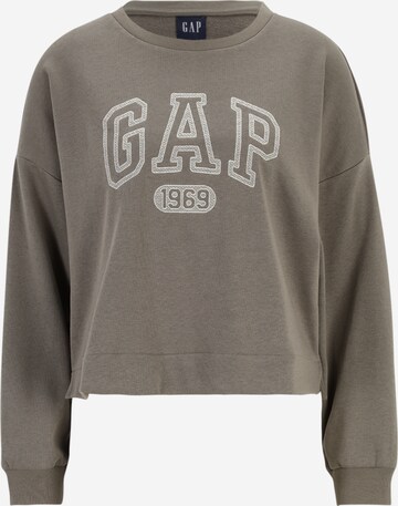 Gap Petite Sweatshirt in Grau: predná strana