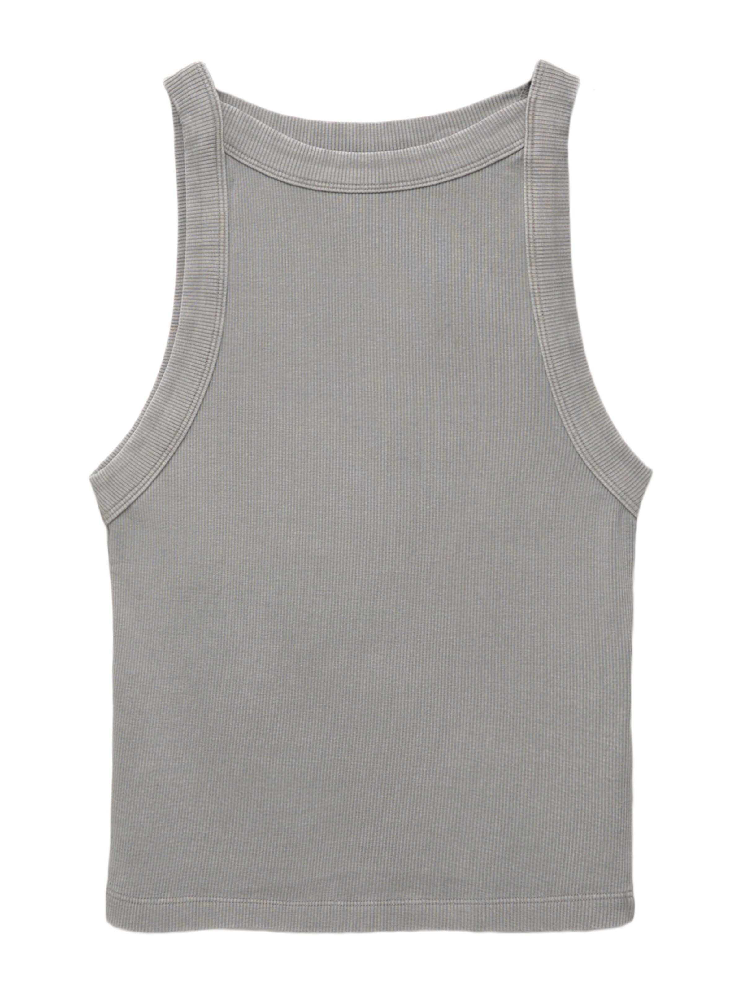 Pull&Bear Haut en gris, Vue avec produit