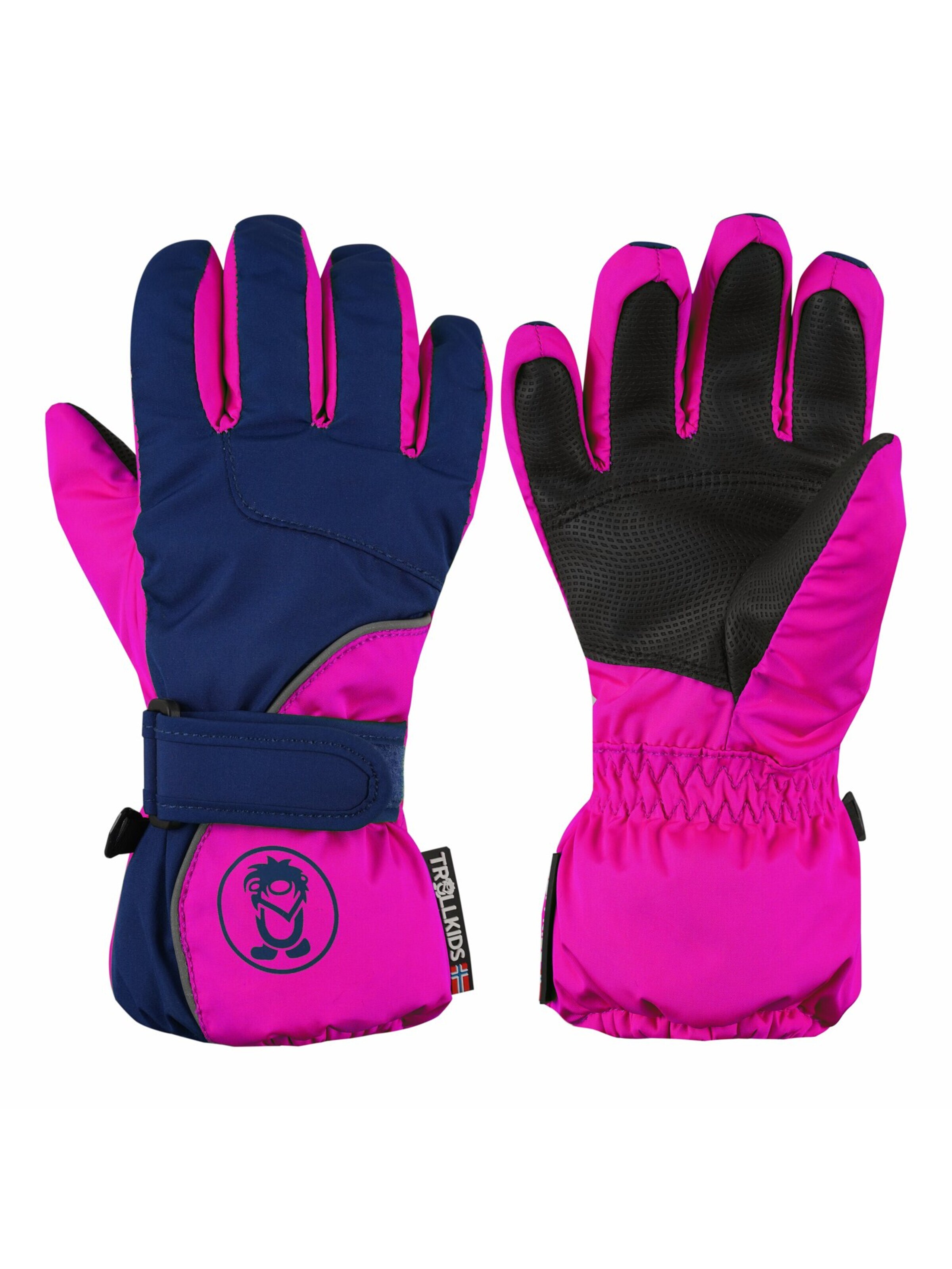 TROLLKIDS Gloves in Blue: front