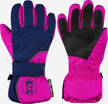 TROLLKIDS Gloves in Blue: front