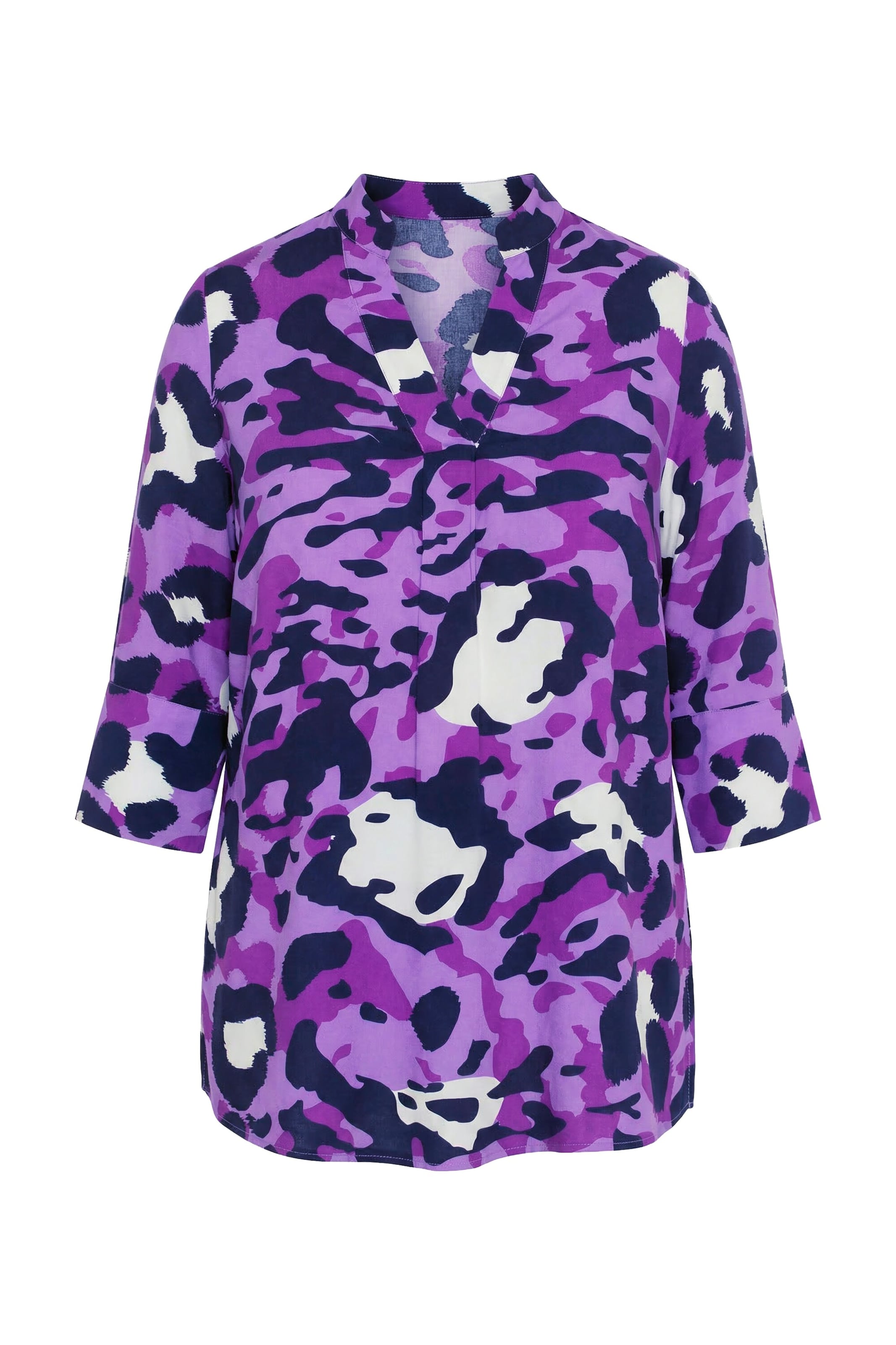 Ulla Popken Tunic in Purple: front