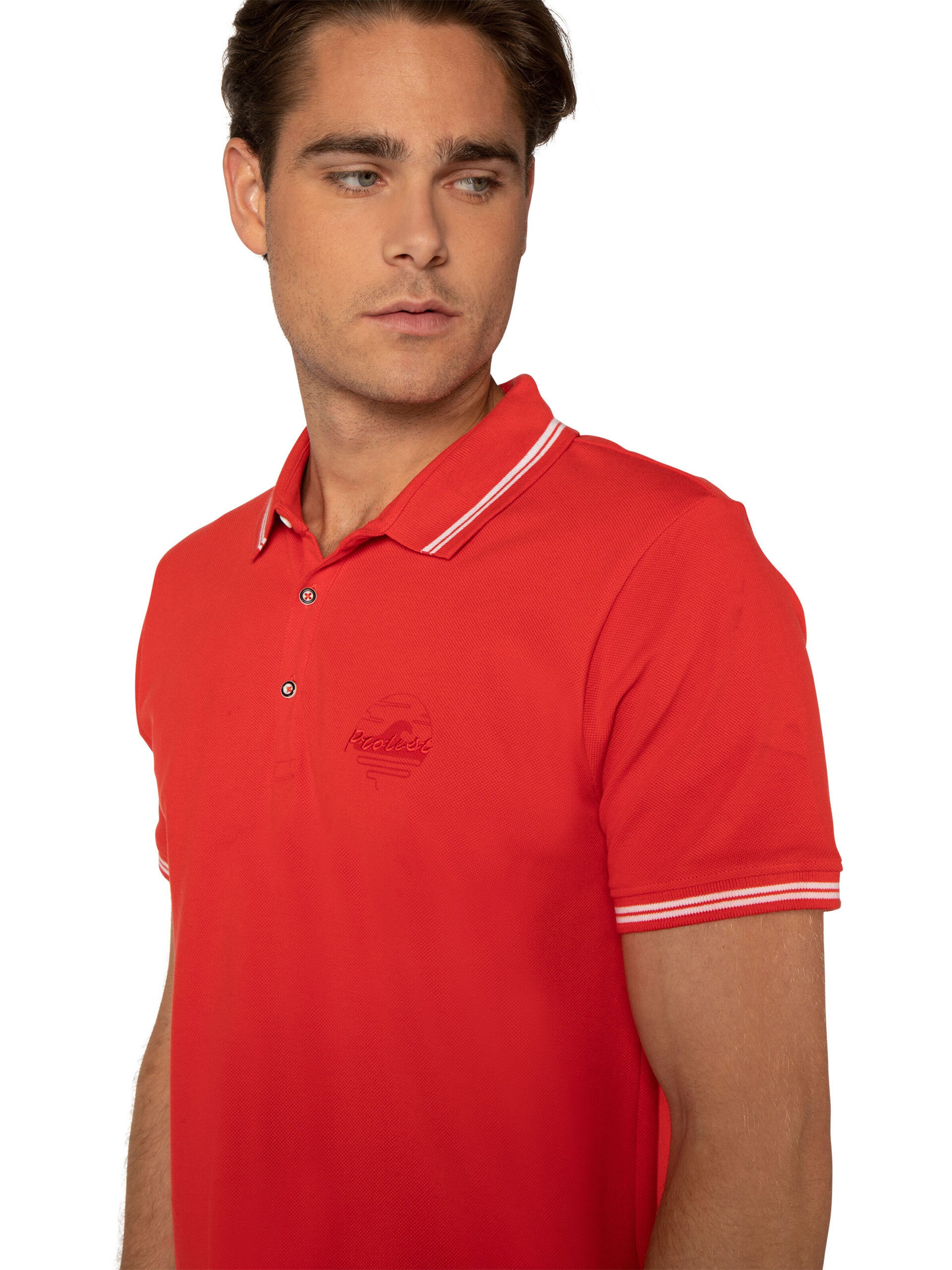 PROTEST Shirt 'TED' in Red