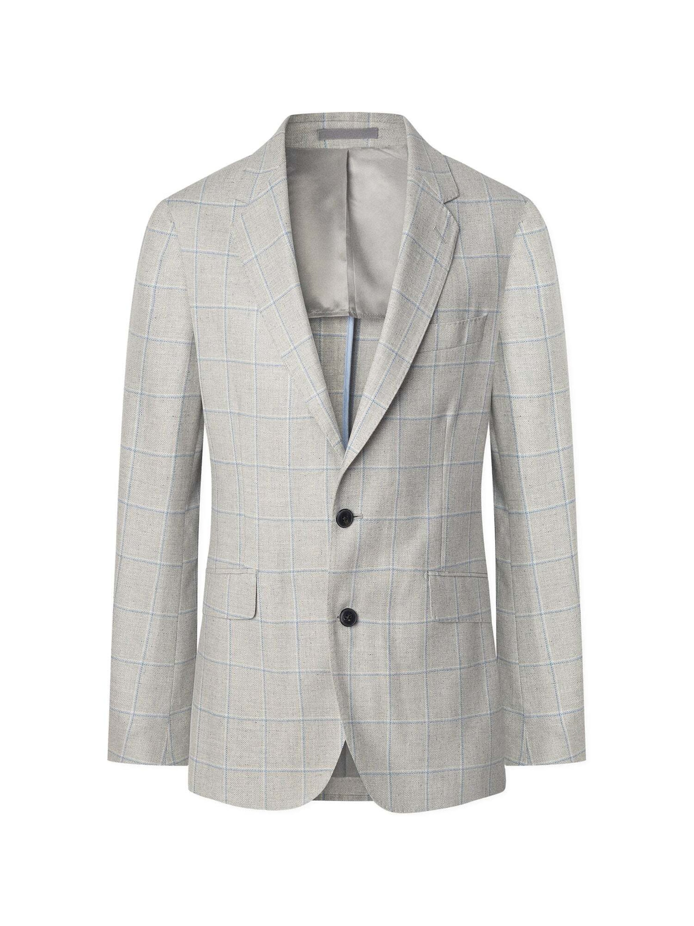 Slim fit Giacca da completo di Hackett London in grigio: frontale