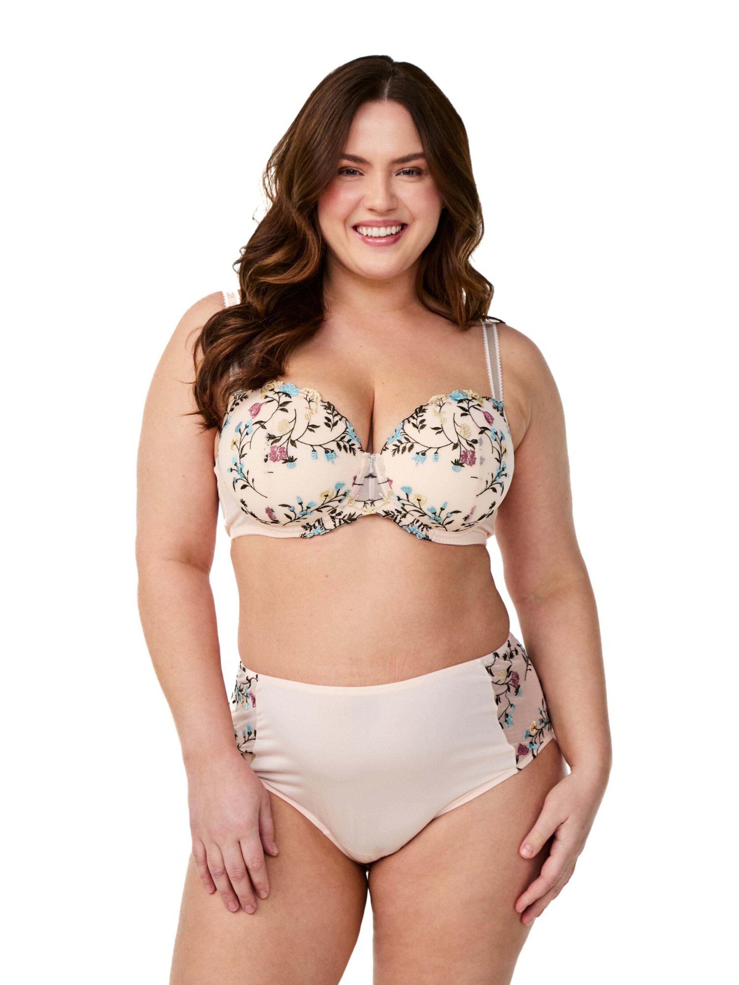 Devoted by Zizzi Слип 'Lykke' в бежово: отпред