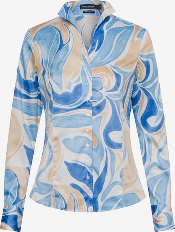 Franco Callegari Bluse ' ' in Blau: Vorderseite