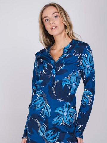 Chemise de nuit 'Premium - Blue Mirage' Pastunette en bleu