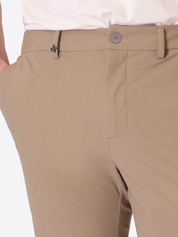 Distretto12 Slimfit Functionele broek in Beige