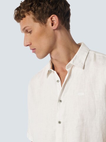 No Excess Regular fit Button Up Shirt in White