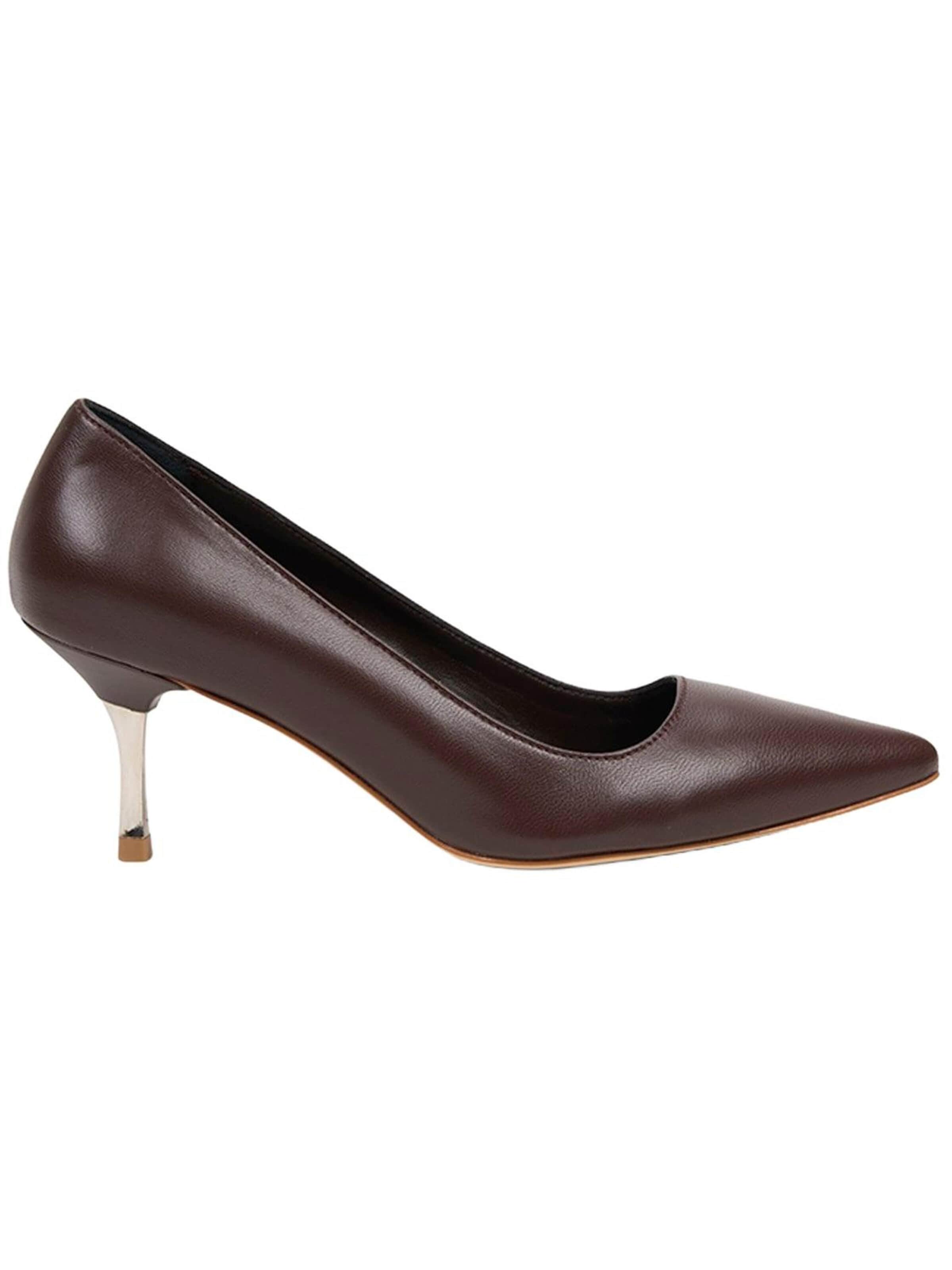 Desa - Zapatos destalonado 'Stilett' en marrón